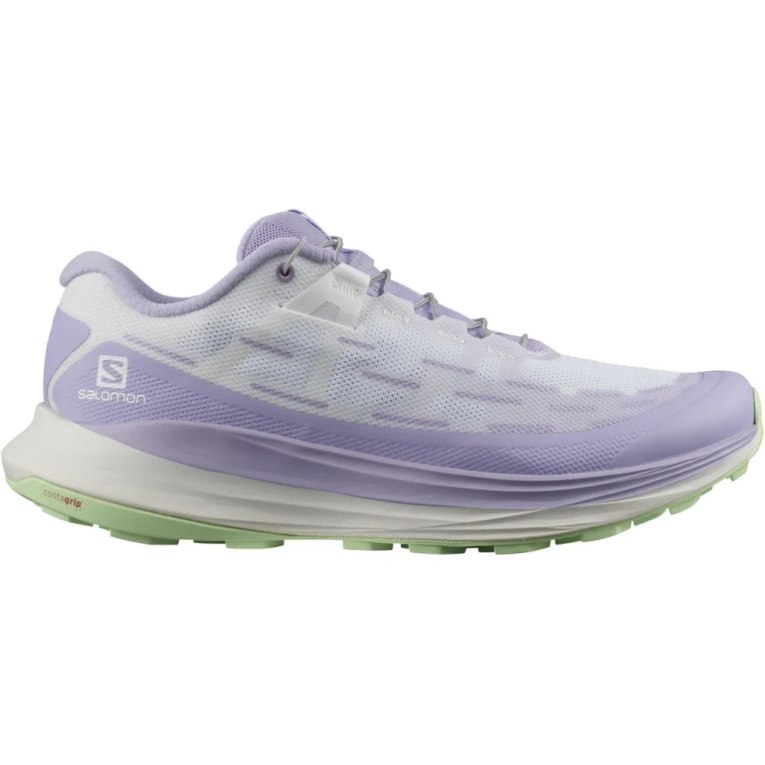 Sapatilhas Trail Running Salomon Ultra Glide Feminino Lavanda Branco | PT F03765